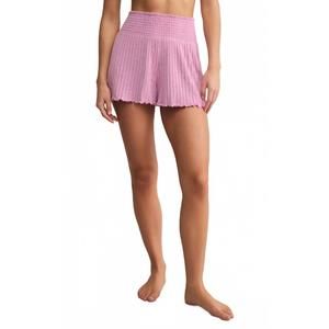 NEW Z SUPPLY gem smocked short in violet